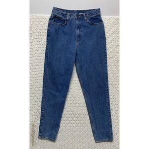 Open Trails Jeans Womens 16 Long Blue Denim High Rise Mom RN67227 ‎ Waist 31 L32